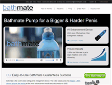 Tablet Screenshot of bathpump.com